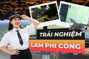 "Đánh trống ngực" trải nghiệm làm cơ trưởng lái Airbus A320 vượt mưa bão