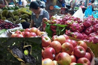 Hoa quả Trung Quốc nhiễm độc... vẫn an toàn 