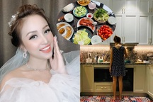 Đi theo tiếng gọi của tình yêu, Vân Hugo làm bà nội trợ đảm đang ở Sài Gòn