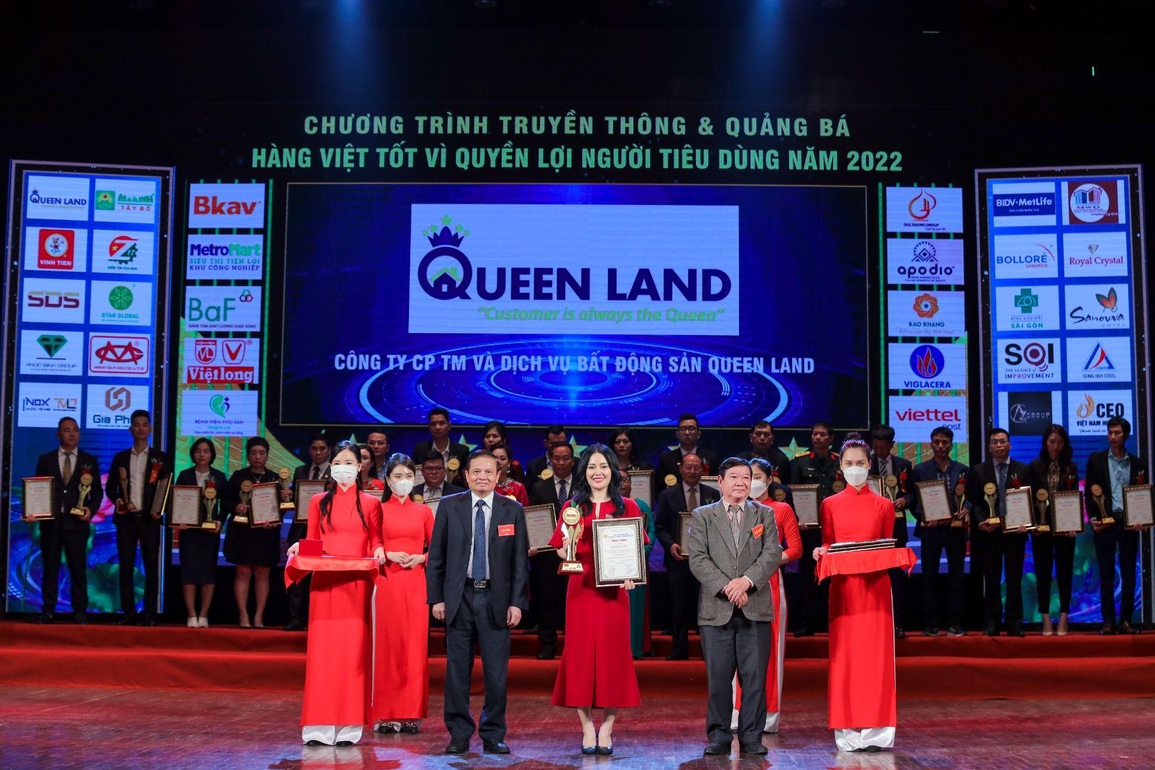 Queen Land đạt Top 10 dịch vụ chất lượng vì quyền lợi người tiêu dùng 2022 - 2 Queen Land đạt Top 10 dịch vụ chất lượng vì quyền lợi người tiêu dùng 2022 - 2