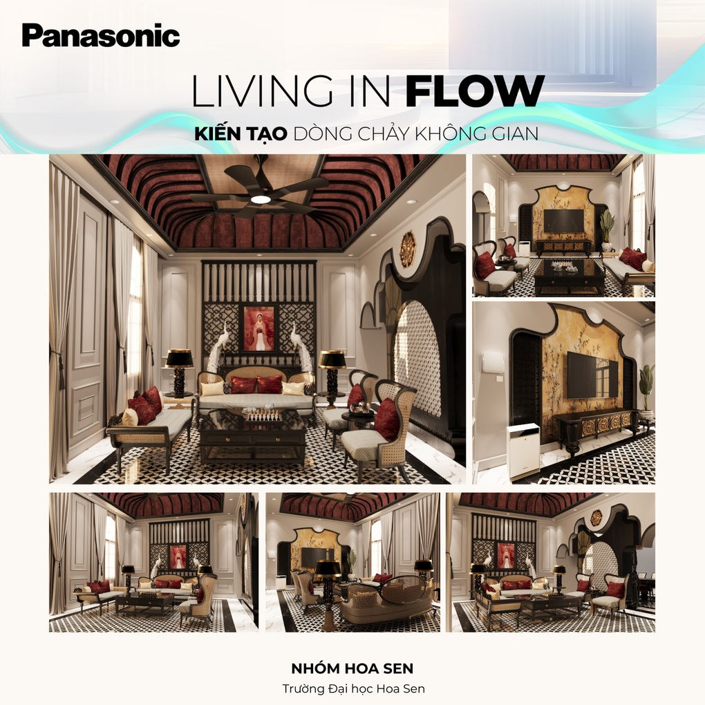 Các tác phẩm xuất sắc tại Cuộc thi thiết kế nội thất Panasonic “Living in Flow” - 4 Các tác phẩm xuất sắc tại Cuộc thi thiết kế nội thất Panasonic “Living in Flow” - 4