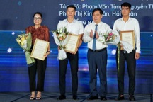 Báo Dân trí đoạt giải Nhì báo chí viết về giao thông vận tải