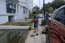 Bi hài cảnh câu cá trong tầng hầm biệt thự "triệu đô" ở Hà Nội