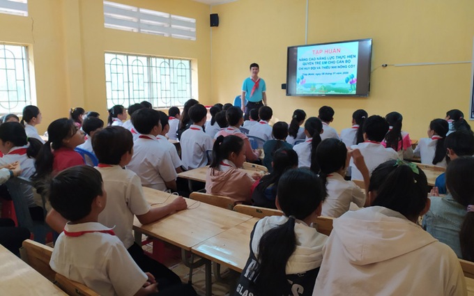 Đồng Tháp triển khai tập huấn cho trẻ em về kỹ năng phòng ngừa xâm hại tình dục và bạo lực.