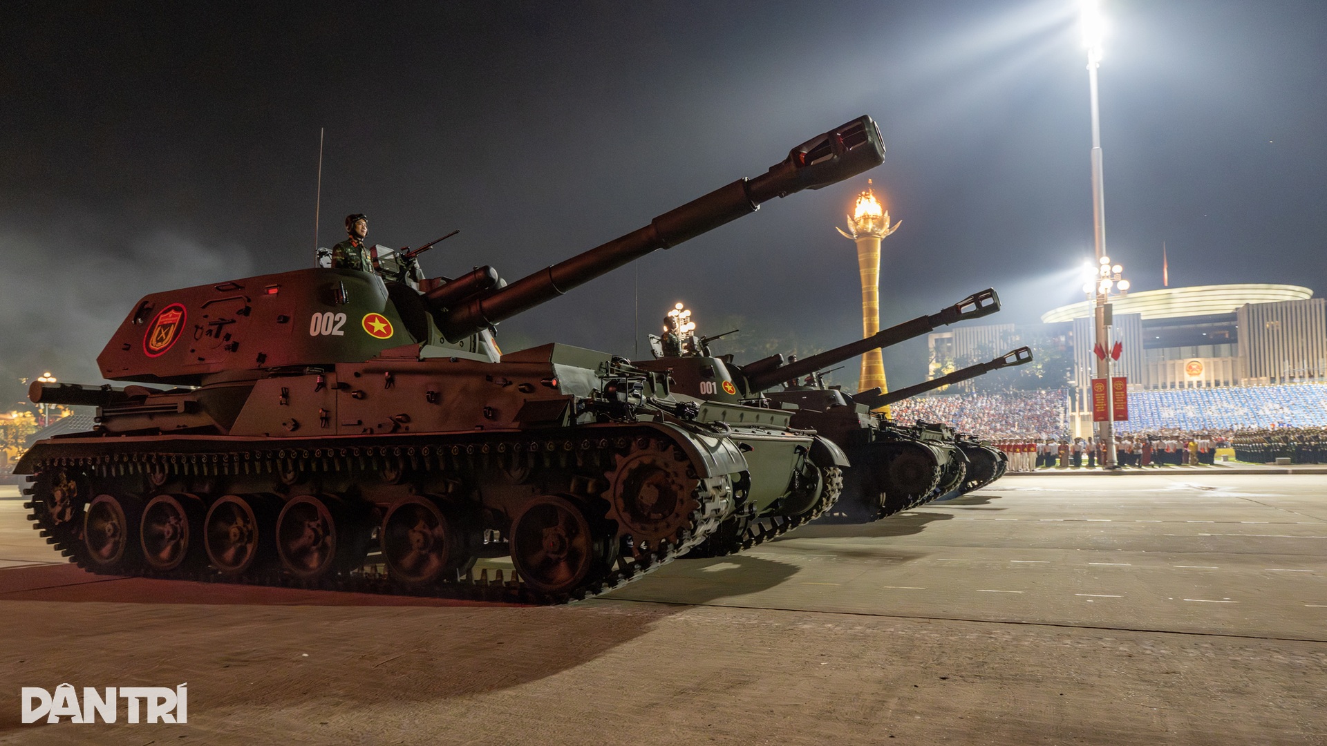 Hùng tráng buổi sơ duyệt cấp Nhà nước lễ diễu binh, diễu hành A80 - 5 Hùng tráng buổi sơ duyệt cấp Nhà nước lễ diễu binh, diễu hành A80 - 5