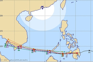 Vì sao Việt Nam dự báo chính xác diễn biến dị thường của cơn bão Tembin?