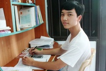 Cậu học trò mồ côi đỗ thủ khoa đúng như mục tiêu