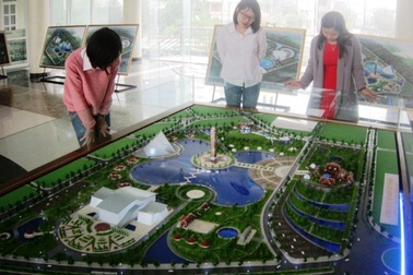 Lưu giữ mô hình quy hoạch công viên văn hóa gần 2.400 tỷ đồng