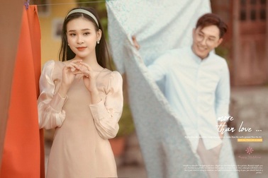 Chuyện tình của Ngạn và Hà Lan được tái hiện qua bộ ảnh đầy chất thơ