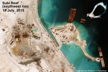 Trung Quốc vẫn tăng cường bồi đắp trái phép tại bãi Xu Bi