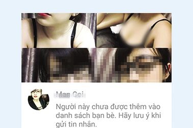 Mại dâm biến tướng qua mạng xã hội