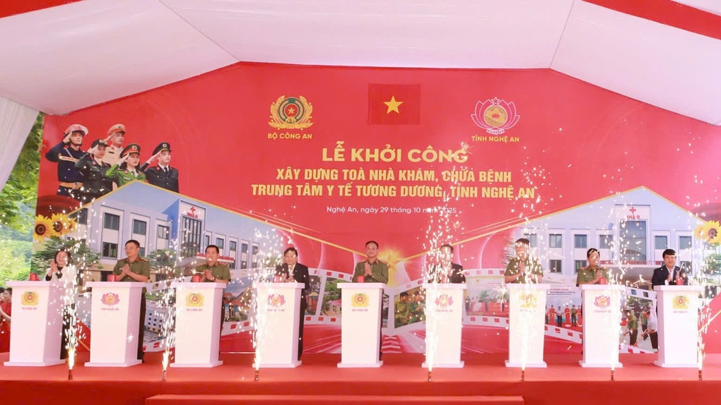 Khởi công xây dựng hai công trình an sinh xã hội tại Nghệ An - 1 Khởi công xây dựng hai công trình an sinh xã hội tại Nghệ An - 1