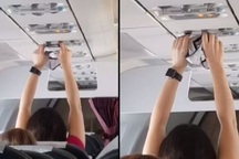 Nữ hành khách thản nhiên phơi nội y trên máy bay gây phẫn nộ