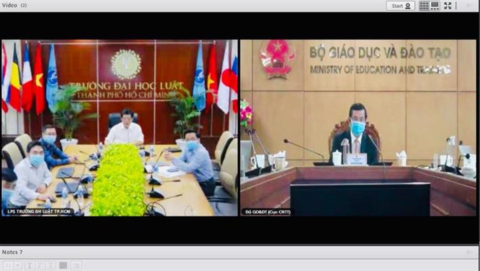 Sẽ đưa phương thức đào tạo trực tuyến vào quy chế đào tạo đại học - 1 Sẽ đưa phương thức đào tạo trực tuyến vào quy chế đào tạo đại học - 1