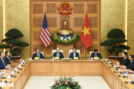 Tổng thống Mỹ Joe Biden hội kiến Thủ tướng Phạm Minh Chính