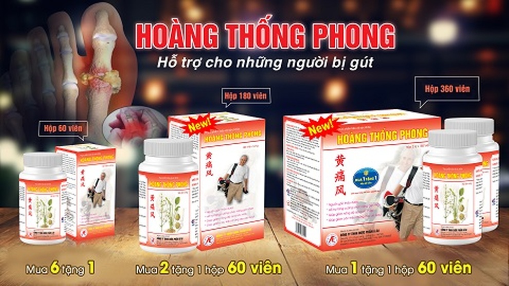 Hoàng Thống Phong - giải pháp hỗ trợ cho người bị gút - 2 Hoàng Thống Phong - giải pháp hỗ trợ cho người bị gút - 2