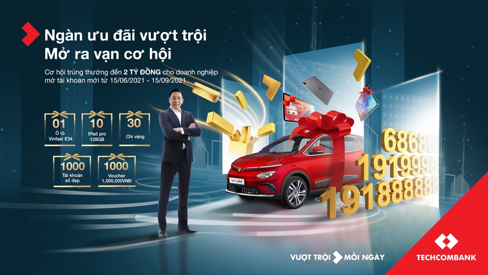 Ngàn ưu đãi vượt trội cùng Techcombank - 2 Ngàn ưu đãi vượt trội cùng Techcombank - 2