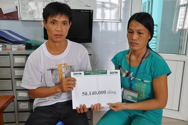 Em bé Vi Quốc Toản đã được mổ tim thành công