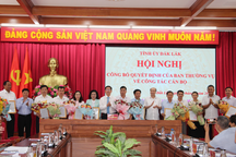 Đắk Lắk bổ nhiệm, luân chuyển nhiều cán bộ chủ chốt
