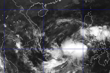 Áp thấp nhiệt đới đã đi vào biển Đông