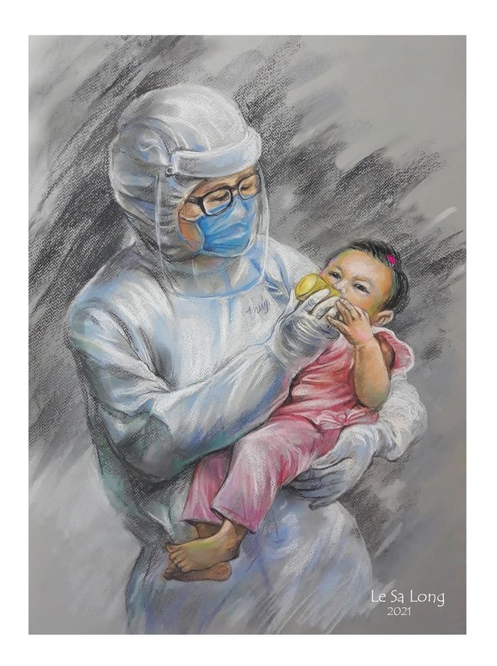 Sài Gòn đau bệnh nhưng vẫn đẹp hút hồn qua từng nét vẽ - 7 Sài Gòn đau bệnh nhưng vẫn đẹp hút hồn qua từng nét vẽ - 7