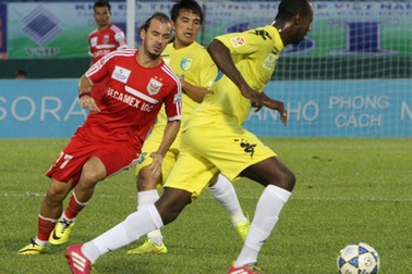 Vòng 19 V-League 2014: Ưu thế vẫn thuộc về 2 đội đầu bảng