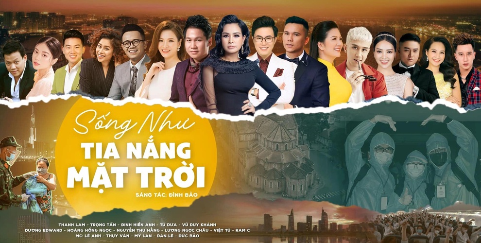 Diva Thanh Lam, Á hậu Thụy Vân tác nghiệp như thời chiến cổ vũ TPHCM - 1 Diva Thanh Lam, Á hậu Thụy Vân tác nghiệp như thời chiến cổ vũ TPHCM - 1