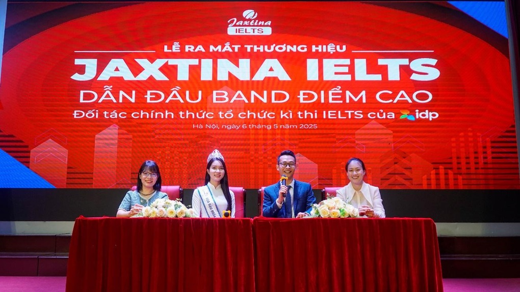 Jaxtina ra mắt thương hiệu Jaxtina IELTS - 1 Jaxtina ra mắt thương hiệu Jaxtina IELTS - 1