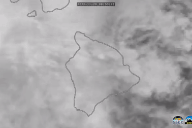 Khoảnh khắc siêu núi lửa Hawaii phun trào nhìn từ vệ tinh