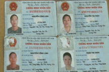 Chiếm đoạt tiền trong tài khoản ngân hàng bằng CMND giả