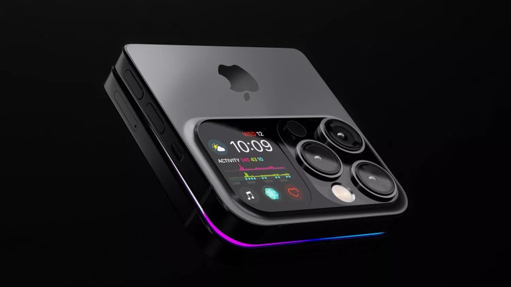 The first foldable iPhone: An unusual departure from Apple - 1 iPhone gập đầu tiên: Một khác biệt lạ thường từ Apple - 1