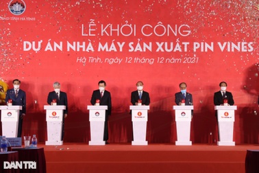 Vingroup khởi công nhà máy sản xuất pin 4.000 tỷ đồng