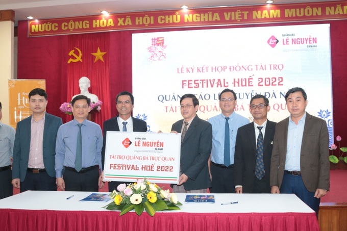 Công ty Quảng cáo Lê Nguyễn Đà Nẵng trở thành Nhà tài trợ quảng bá trực quan cho Festival Huế 2022