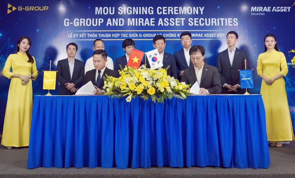Tập đoàn G-Group ký kết hợp tác chiến lược với Công ty Chứng khoán Mirae Asset - 2 Tập đoàn G-Group ký kết hợp tác chiến lược với Công ty Chứng khoán Mirae Asset - 2