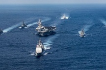 Tàu do thám Nga - Trung bám đuôi tàu sân bay Mỹ gần bán đảo Triều Tiên