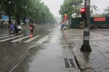 Miền Bắc mưa giông những ngày tới