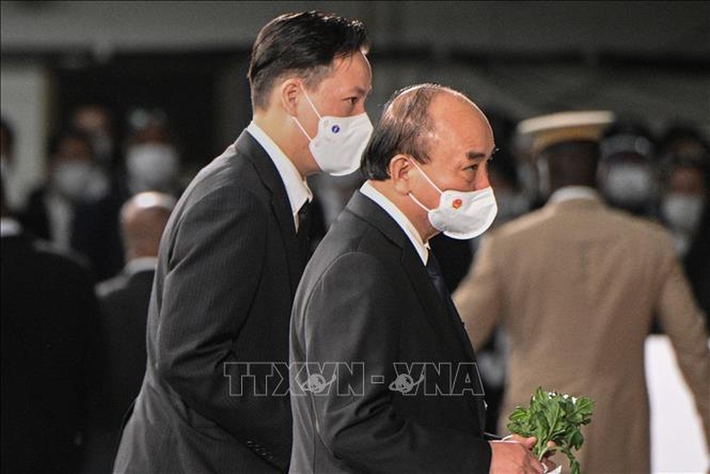 Chủ tịch nước dự Lễ Quốc tang cố Thủ tướng Nhật Bản Abe Shinzo - 1 Chủ tịch nước dự Lễ Quốc tang cố Thủ tướng Nhật Bản Abe Shinzo - 1