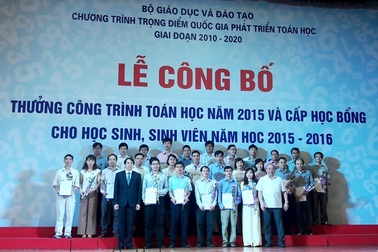 Trao thưởng 86 công trình toán học công bố quốc tế của Việt Nam