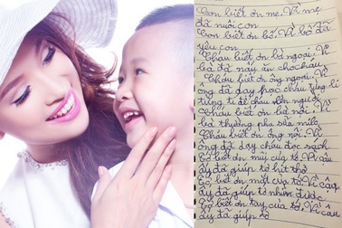 Xúc động bức thư con trai Vân Hugo gửi bố mẹ sau sang chấn tâm lý