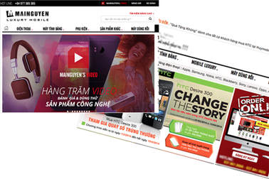 Loạn chiêu tung giá sốc, sao chép website trên thị trường di động 