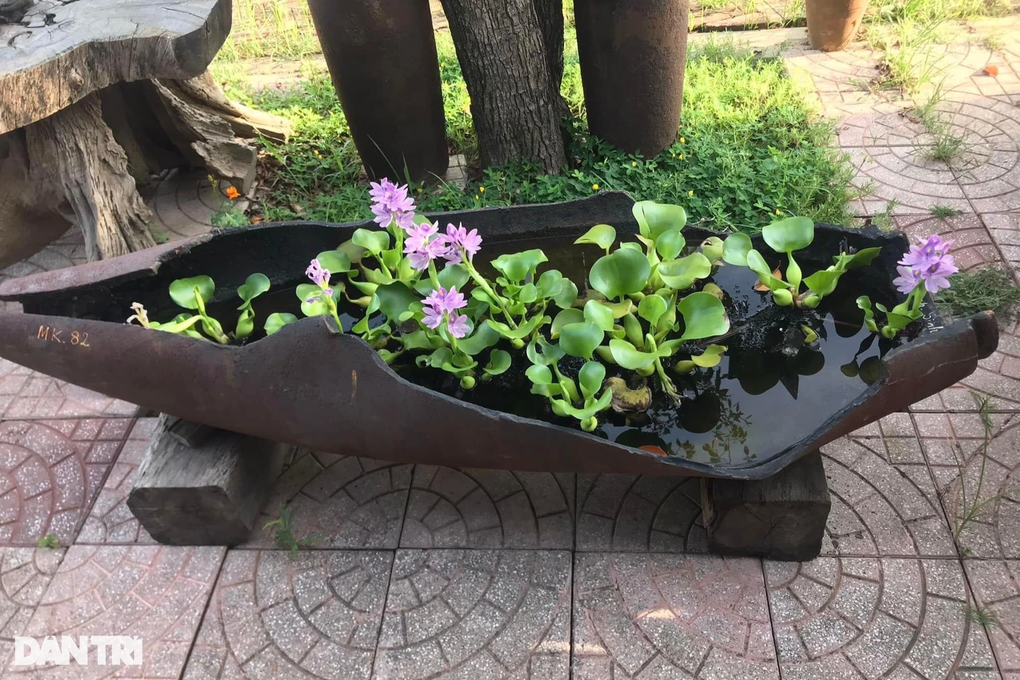 Khu vườn kỷ vật có một không hai của cựu chiến binh - 4 Khu vườn kỷ vật có một không hai của cựu chiến binh - 4
