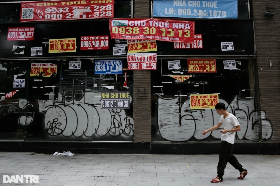 Nhiều mặt bằng vị trí vàng đang dần được thuê lại