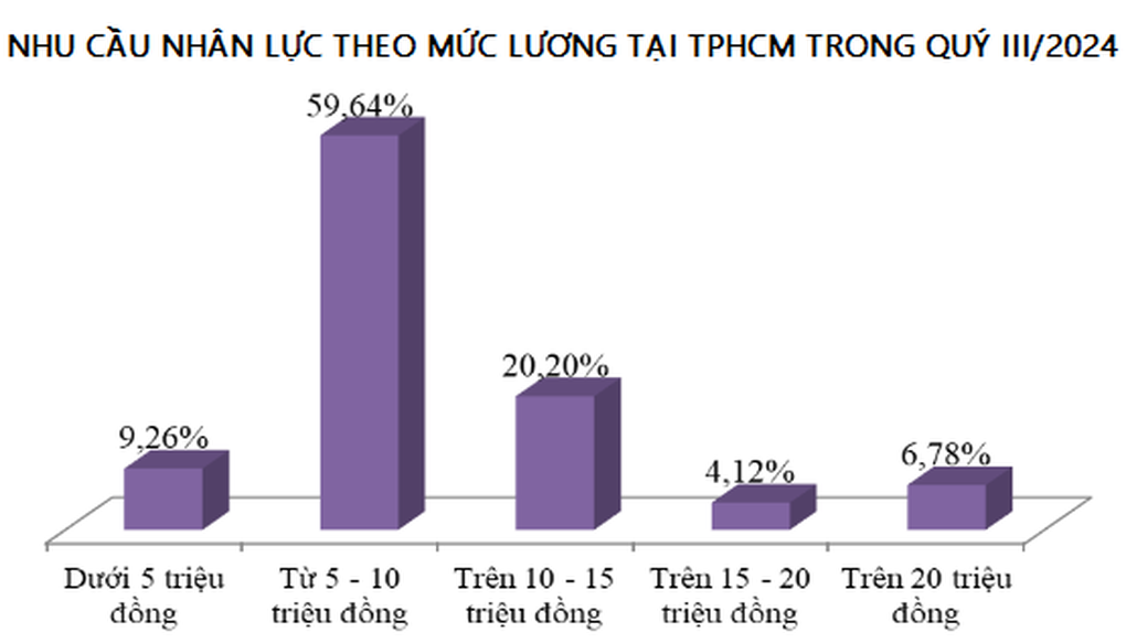 40% người tìm việc ở TPHCM mong muốn lương 20 triệu đồng/tháng - 3