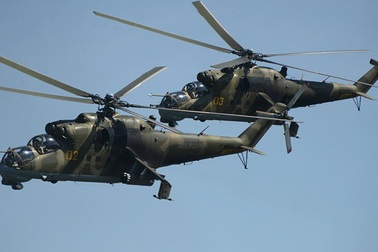 Trực thăng quân sự Nga rơi ở Syria, 2 phi công thiệt mạng