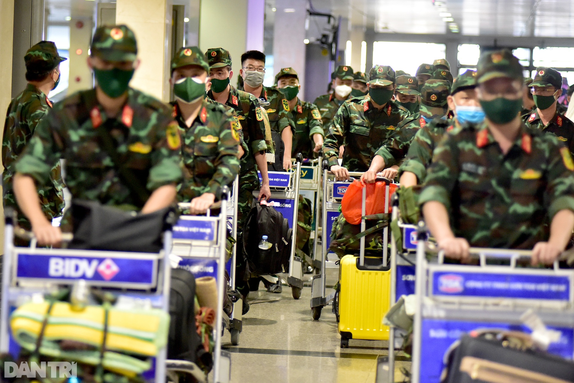 Gần 300 bác sĩ, học viên Học viện Quân y đã tới TPHCM - 2 Gần 300 bác sĩ, học viên Học viện Quân y đã tới TPHCM - 2