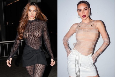 Hồ Ngọc Hà khoe dáng nóng bỏng với đồ xuyên thấu, bó sát cơ thể