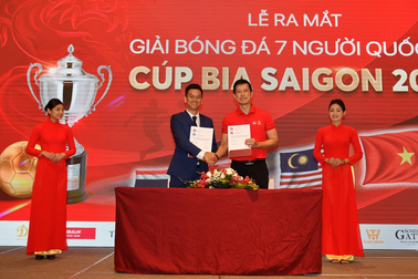 Việt Nam lần đầu tổ chức giải bóng đá 7 người Quốc tế