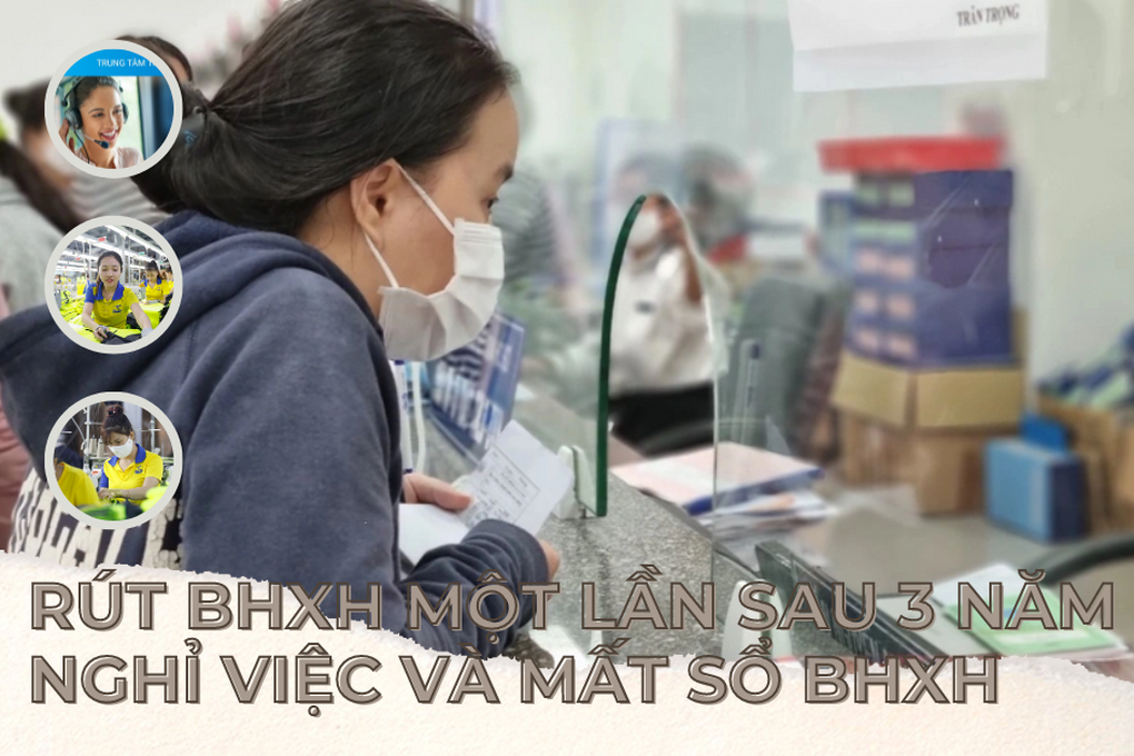 Nghỉ việc 3 năm, bị mất sổ bảo hiểm có rút BHXH một lần được không?