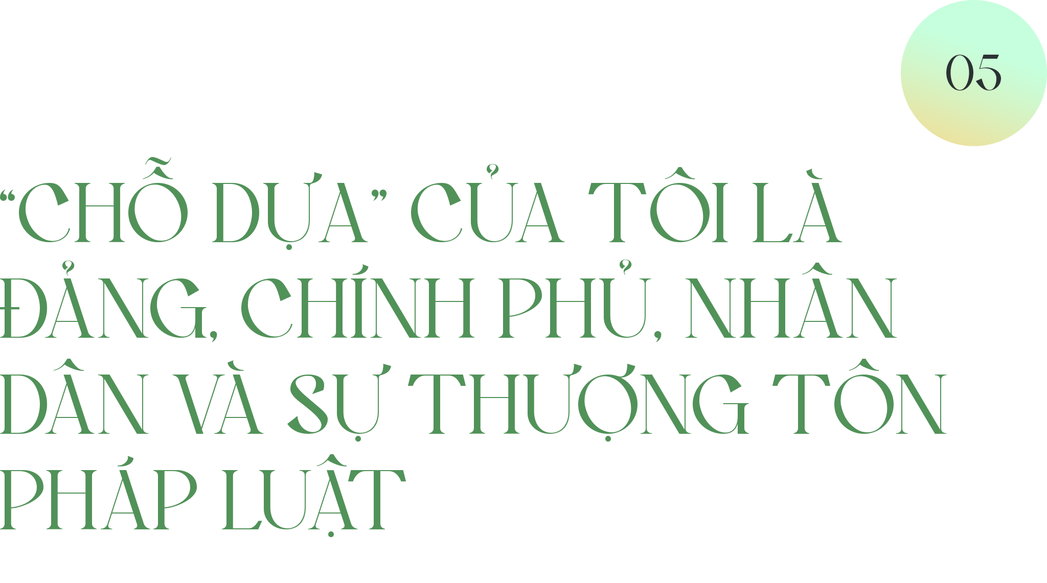 Người được chọn cho sứ mệnh mở đường đặc biệt của Chính phủ Việt Nam - 23 Người được chọn cho sứ mệnh mở đường đặc biệt của Chính phủ Việt Nam - 23