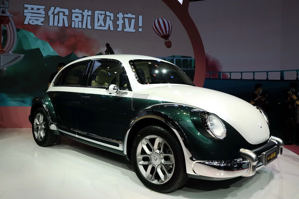 Volkswagen soi mẫu xe Trung Quốc nhái huyền thoại Beetle - 2 Volkswagen soi mẫu xe Trung Quốc nhái huyền thoại Beetle - 2